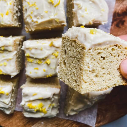 Lemon Protein Sponge Cake